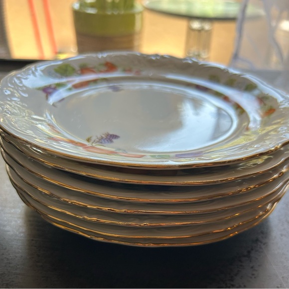 7 Royal Kent salad/dessert plates 7.75” - Picture 5 of 7